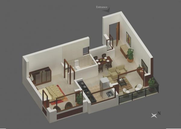 Cutroof floor plan